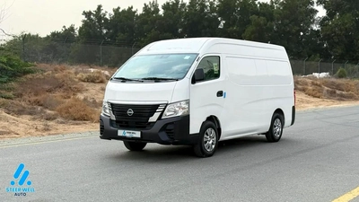 2025 Nissan Urvan NV350 Highroof Delivery Van GCC White Automatic-0
