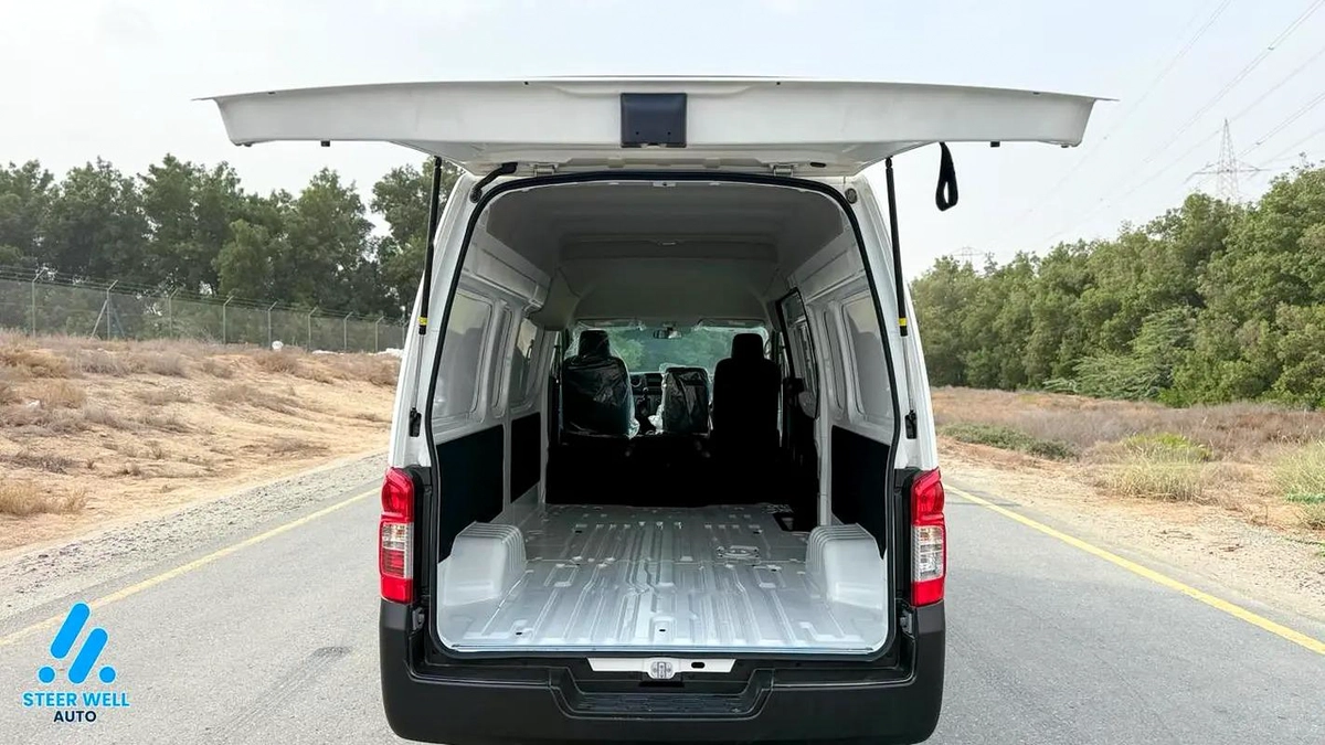 2025 Nissan Urvan NV350 Highroof Delivery Van GCC White Automatic-10-10