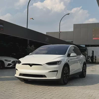 Tesla Model X Long Range 2023 | Dual Motor AWD | 670 HP | 29600 KM | White | تسلا موديل X 2023-1