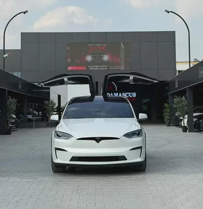 Tesla Model X Long Range 2023 | Dual Motor AWD | 670 HP | 29600 KM | White | تسلا موديل X 2023-4