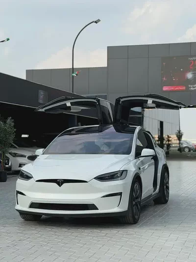 Tesla Model X Long Range 2023 | Dual Motor AWD | 670 HP | 29600 KM | White | تسلا موديل X 2023-5