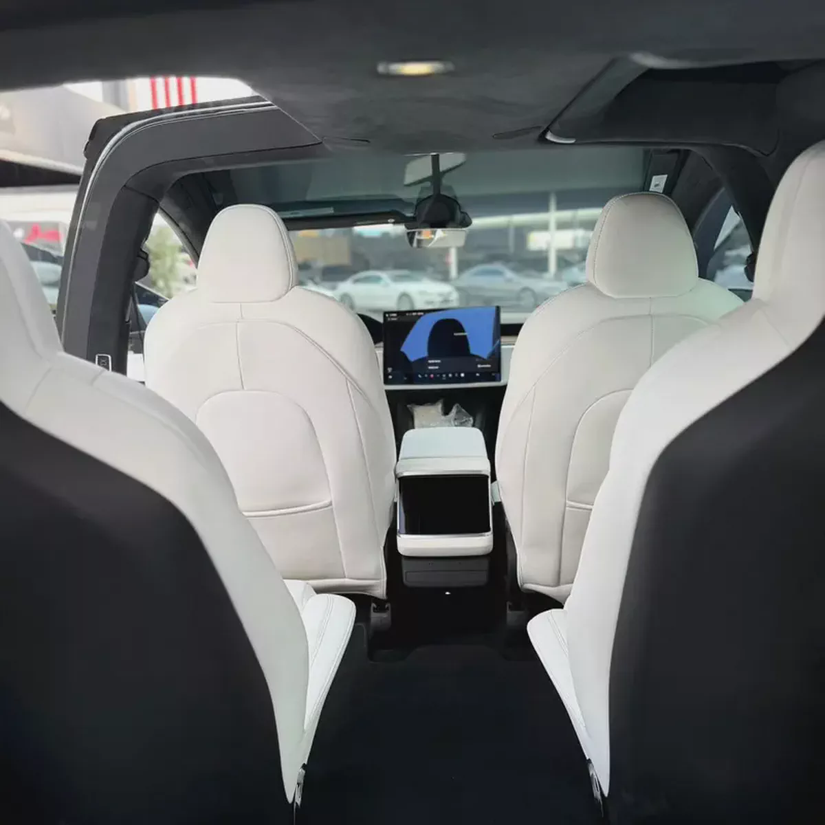 Tesla Model X Long Range 2023 | Dual Motor AWD | 670 HP | 29600 KM | White | تسلا موديل X 2023-18-18