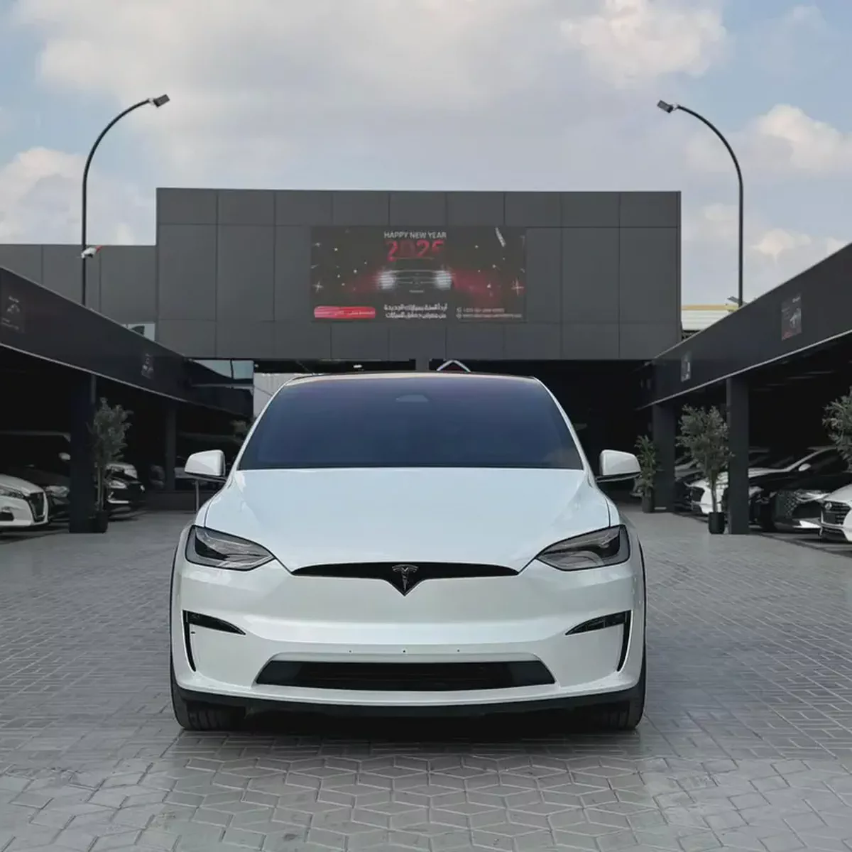 Tesla Model X Long Range 2023 | Dual Motor AWD | 670 HP | 29600 KM | White | تسلا موديل X 2023