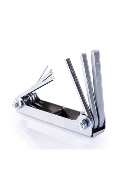 ABBASALI Folding Allen Key Set Metric 8 Pieces-0