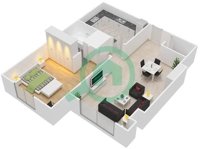 Marina Blue Tower, Marina Square, Al Reem Island, Abu Dhabi-1