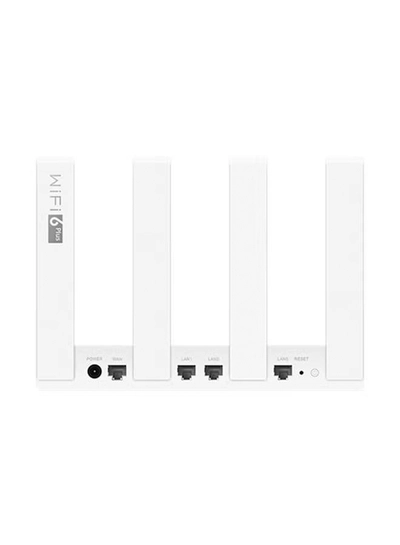 HUAWEI WiFi AX3 Dual Core Router | 3000 Mbps1 | Wi-Fi 6 Plus | OFDMA Multi-User - WS7100 | White-1