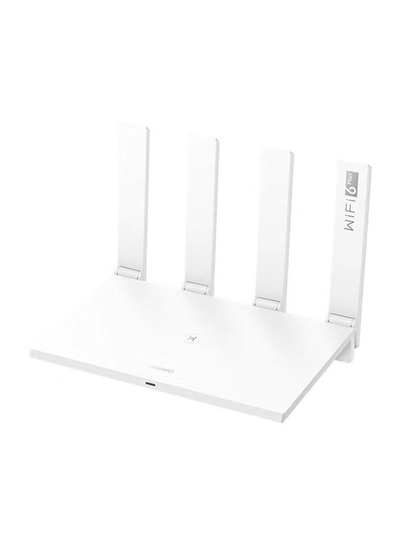 HUAWEI WiFi AX3 Dual Core Router | 3000 Mbps1 | Wi-Fi 6 Plus | OFDMA Multi-User - WS7100 | White-0