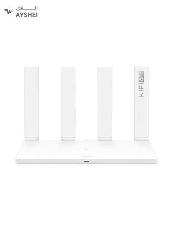 HUAWEI WiFi AX3 Dual Core Router | 3000 Mbps1 | Wi-Fi 6 Plus | OFDMA Multi-User - WS7100 | White