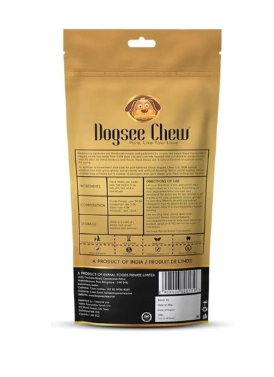 Dogsee Large Bars: Long-Lasting Dental Chews for Large Dogs 130g-1