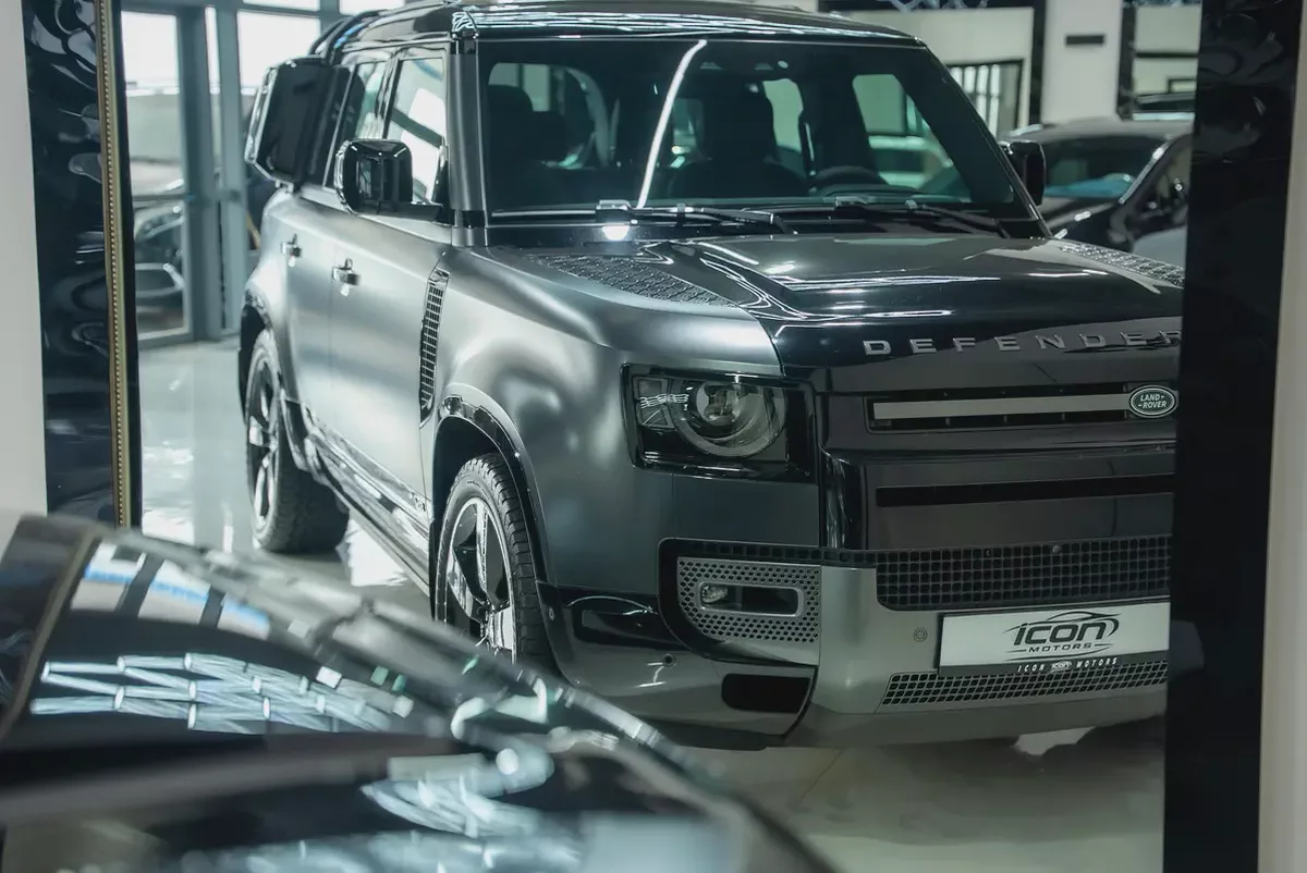 2023 Land Rover Defender 110 Carpathian Edition | GCC Specs-4-4