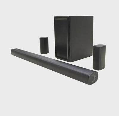 JVC 5.1Ch Soundbar With Wireless Subwoofer Home Theatre-3600W PMPO With Bluetooth, USB, SD Card Compatible TH-N430B Black-0