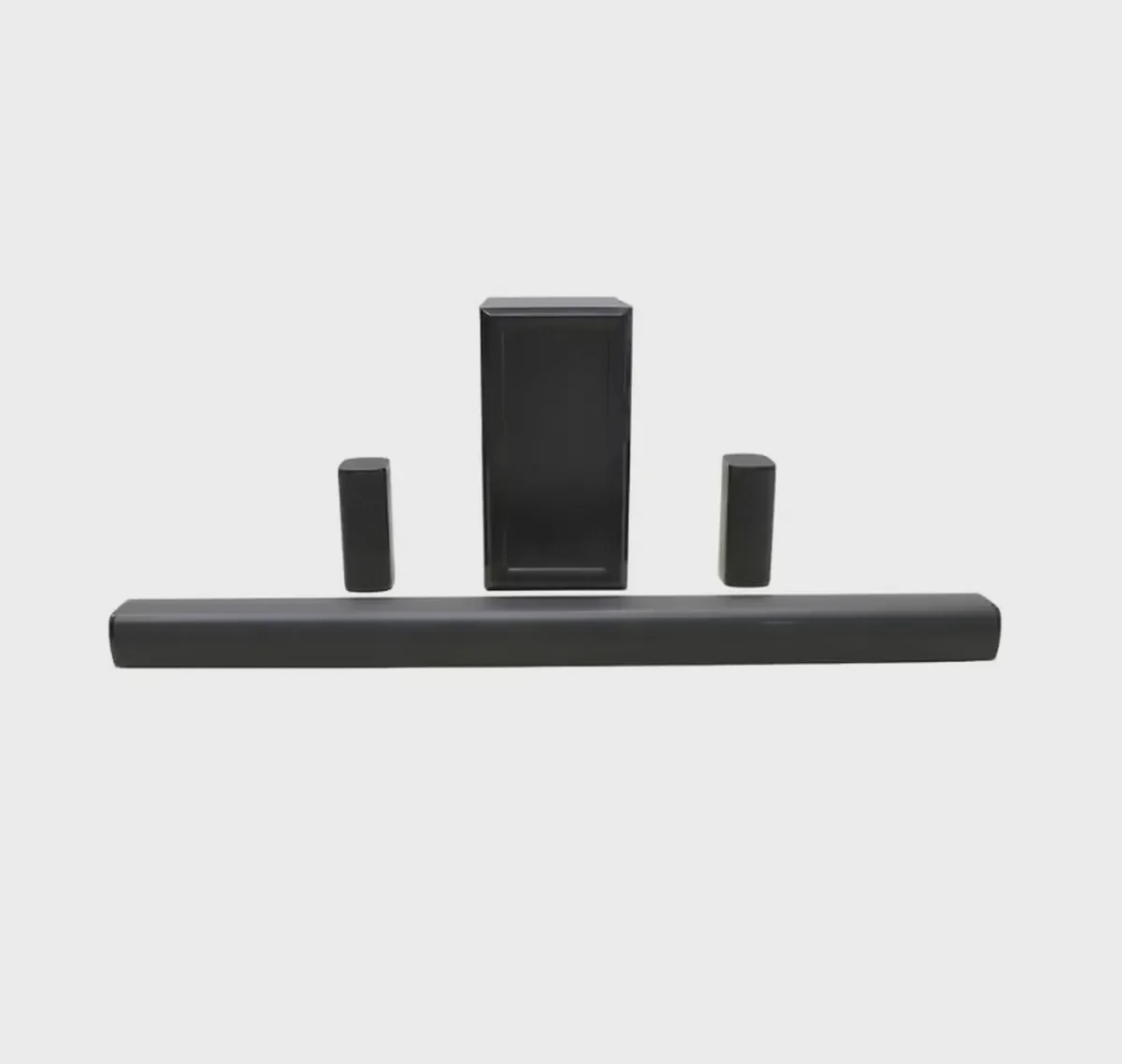 JVC 5.1Ch Soundbar With Wireless Subwoofer Home Theatre-3600W PMPO With Bluetooth, USB, SD Card Compatible TH-N430B Black-1-1