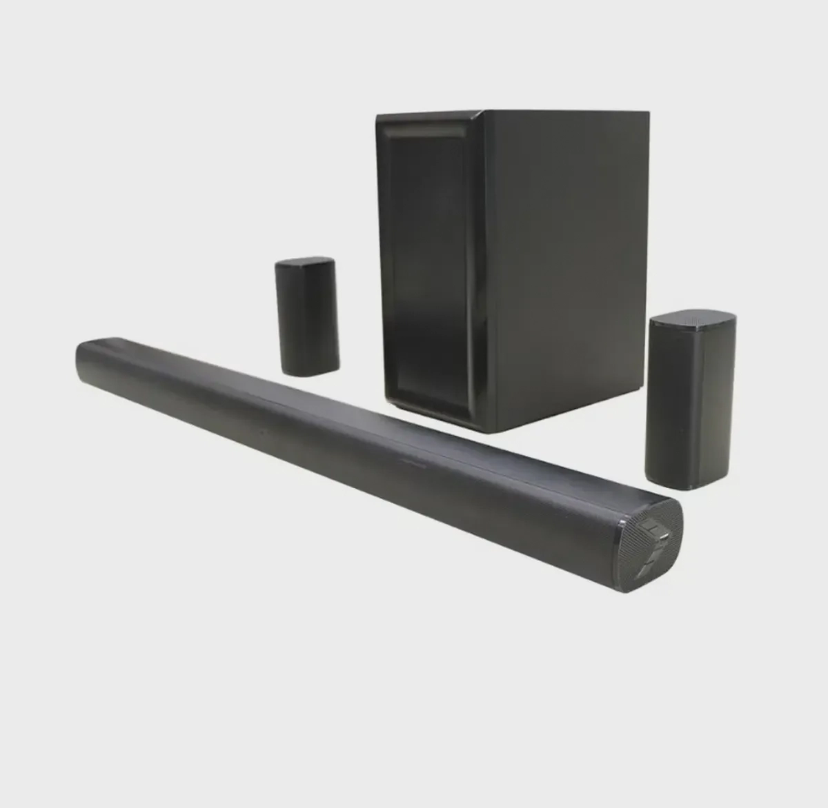 JVC 5.1Ch Soundbar With Wireless Subwoofer Home Theatre-3600W PMPO With Bluetooth, USB, SD Card Compatible TH-N430B Black-0-0