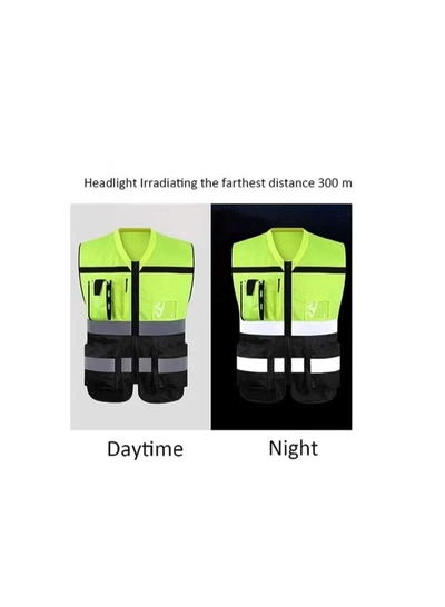 ABBASALI Reflective Vest Suppliers Safety Fabric Vest-1