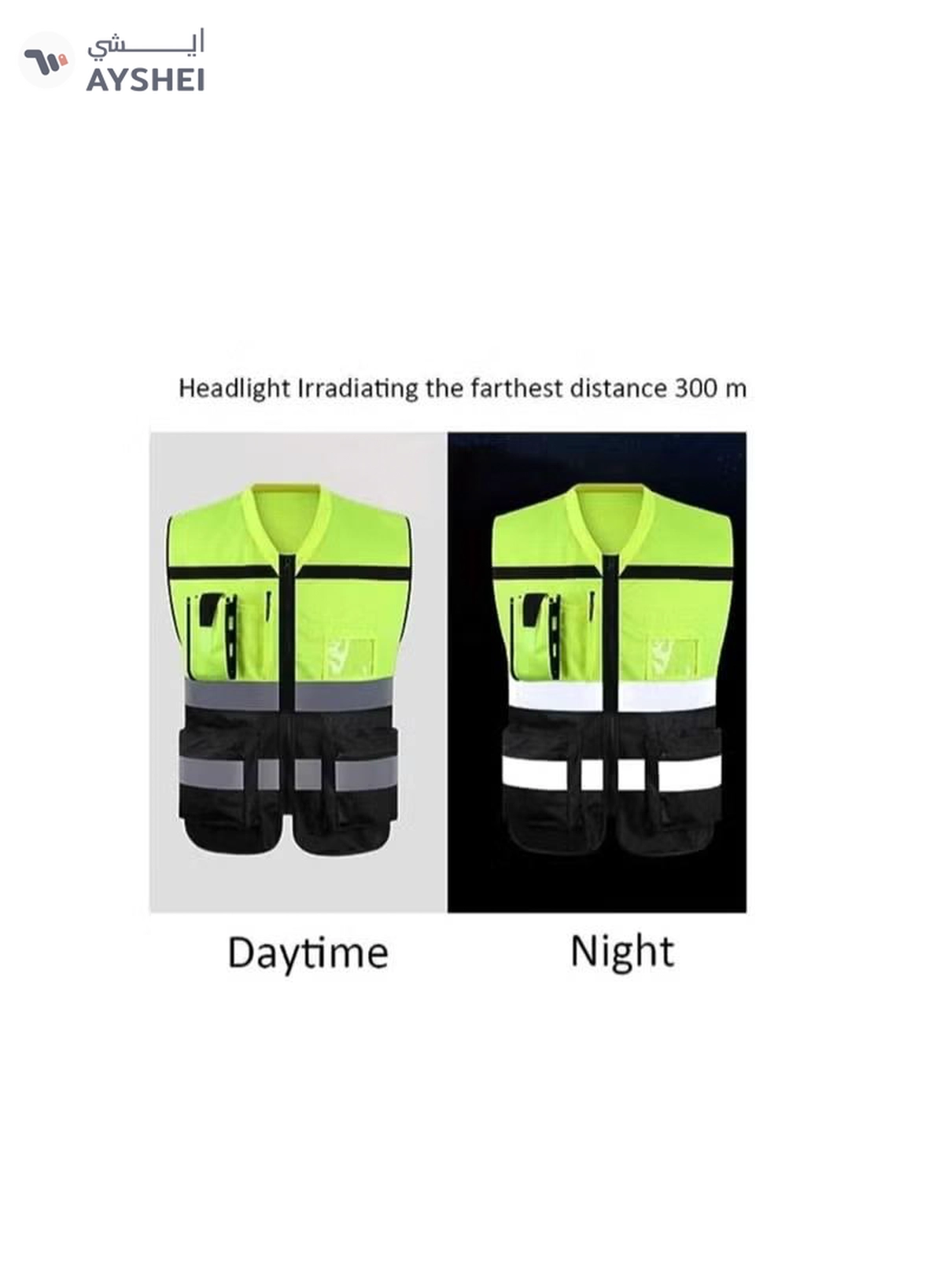 ABBASALI Reflective Vest Suppliers Safety Fabric Vest-1-1