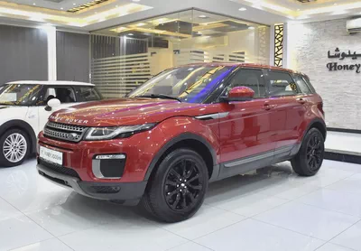 ORIGINAL PAINT ( صبغ وكاله ) Land Rover Range Rover Evoque ( 2016 Model ) in Red Color GCC Specs-1
