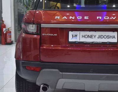 ORIGINAL PAINT ( صبغ وكاله ) Land Rover Range Rover Evoque ( 2016 Model ) in Red Color GCC Specs-7