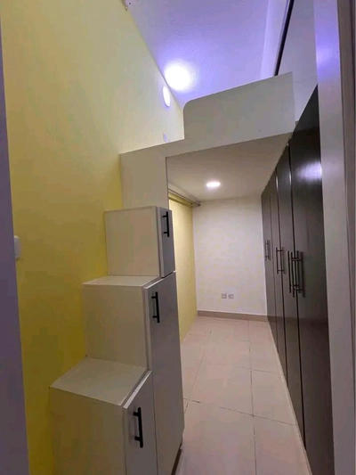 Partition in JVC Dubai,Modern Loft Partition Room with Storage Stairs in Prime Location"*-3
