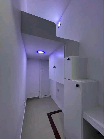 Partition in JVC Dubai,Modern Loft Partition Room with Storage Stairs in Prime Location"*-4