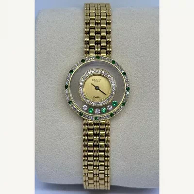 Chopard Happy Diamonds Full Yellow Gold with Diamonds | Vintage Model | Used (Very good) | Year of production 2000 (Approximation) | No original box | No original papers-2