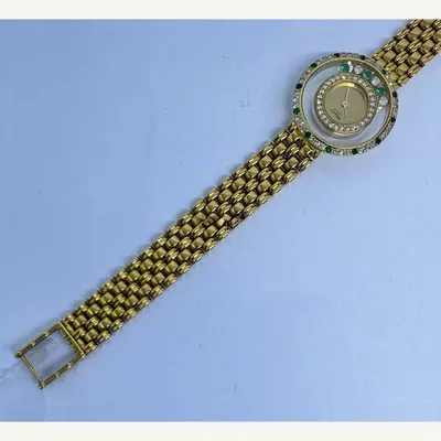 Chopard Happy Diamonds Full Yellow Gold with Diamonds | Vintage Model | Used (Very good) | Year of production 2000 (Approximation) | No original box | No original papers-6