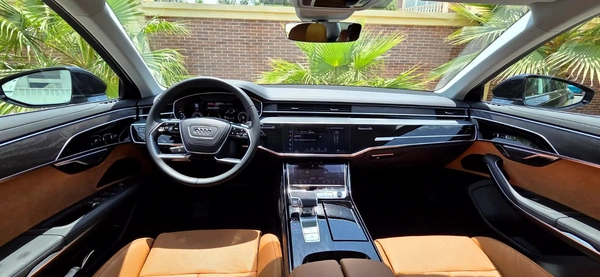 2026-Audi A8L 55 TFSI Quattro-Brand new-Full option-Under Warranty and Service Contract