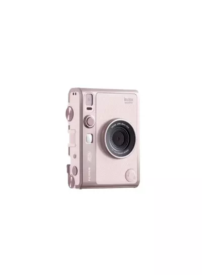 FUJIFILM Instax Mini EVO Hybrid Instant Camera – Gentle Rose Colour - (USB-C) Instant Print with Digital Preview, Creative Modes & Built-In Selfie Mirror-3