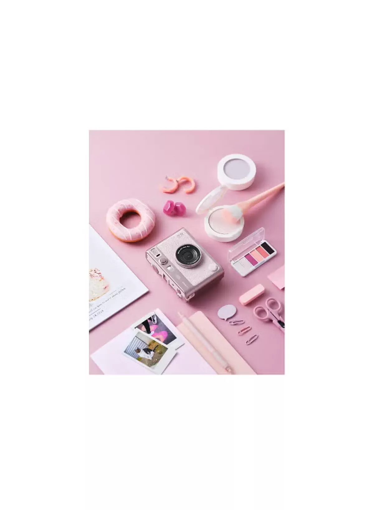 FUJIFILM Instax Mini EVO Hybrid Instant Camera – Gentle Rose Colour - (USB-C) Instant Print with Digital Preview, Creative Modes & Built-In Selfie Mirror-5-5