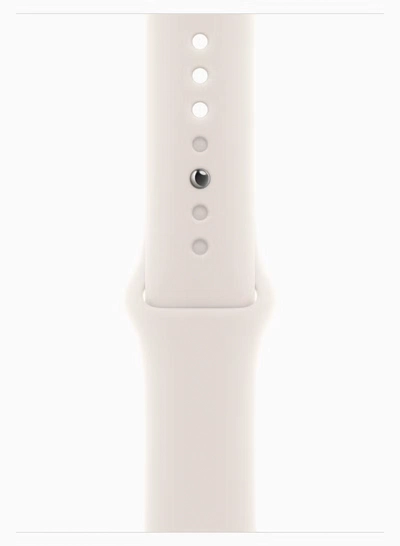 Apple Watch SE 3 GPS 44mm (TDRA Version) Starlight Aluminium Case With Starlight Sport Band - M/L-2