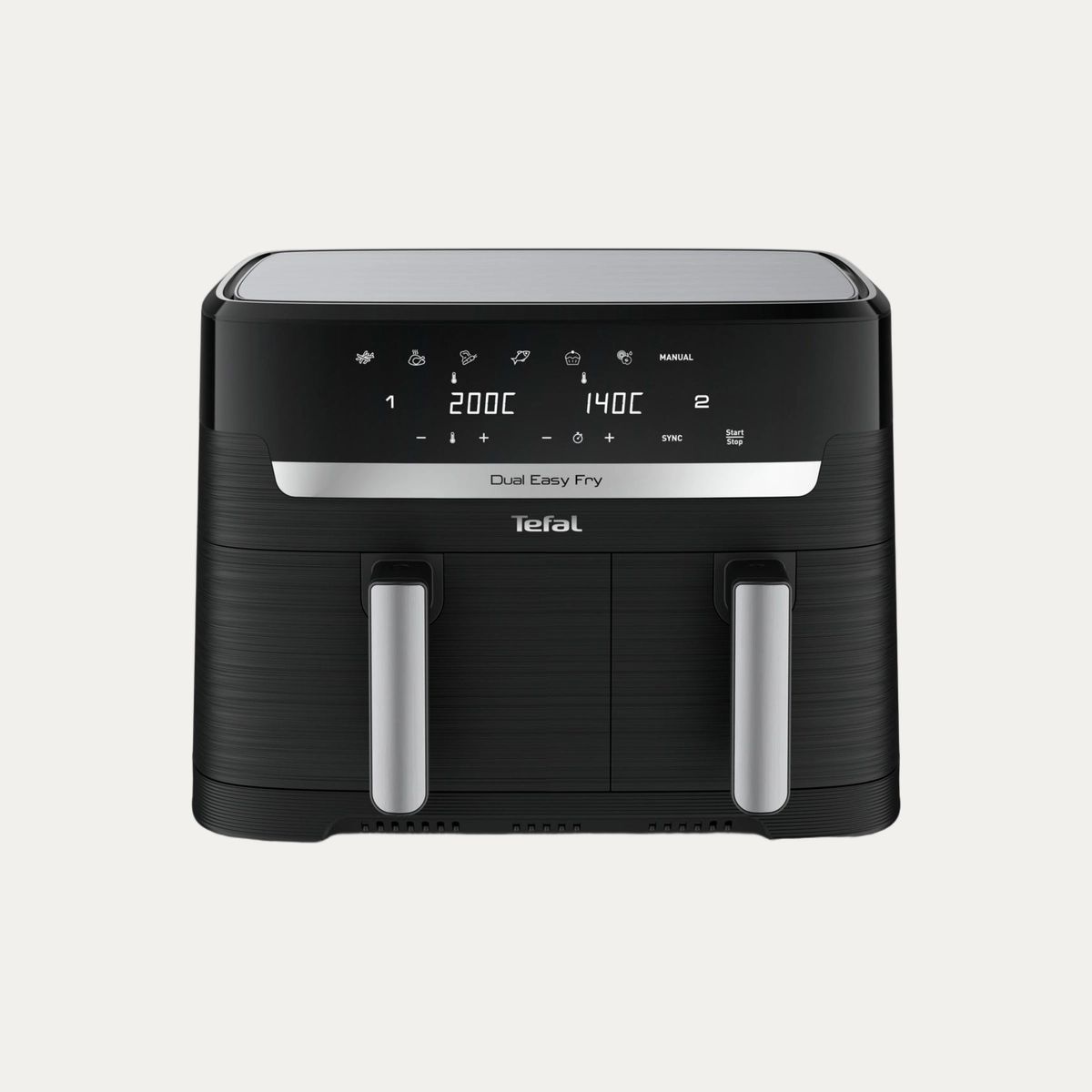 Tefal Air Fryer | Dual Easy Fry | Dual Drawers |Complete Family Meal-0-0