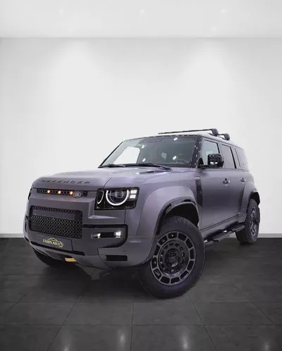 DEFENDER 110 OCTA P635 WITH CARBON EXTERIOR + FULLY LOADED + SPECIAL MATTE CHARENTE GRAY-0