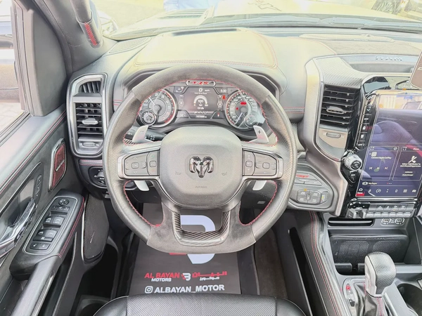 دودج رتم TRX رمادي / اسود خليجي RAM 1500 TRX V8 2022 - GCC Specs - Pristine Condition