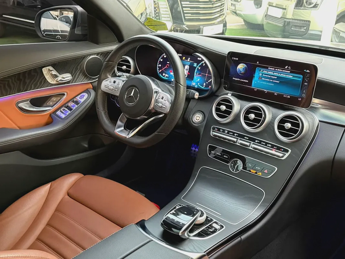 Mercedes C200 model 2021 gcc مرسيدس سي ٢٠٠ موديل ٢٠٢١ خليجي-15-15