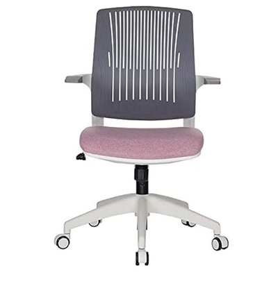 NAVODESK Ergonomic Office Chair Pink/Grey/White-0
