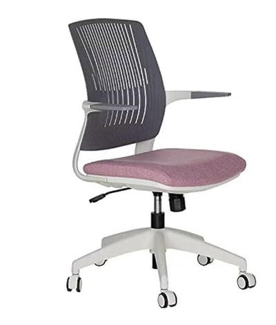 NAVODESK Ergonomic Office Chair Pink/Grey/White-1