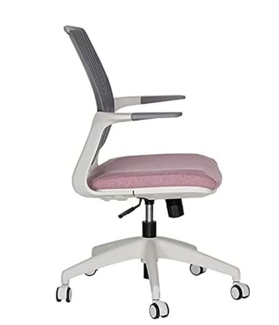 NAVODESK Ergonomic Office Chair Pink/Grey/White-2