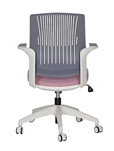 NAVODESK Ergonomic Office Chair Pink/Grey/White-4