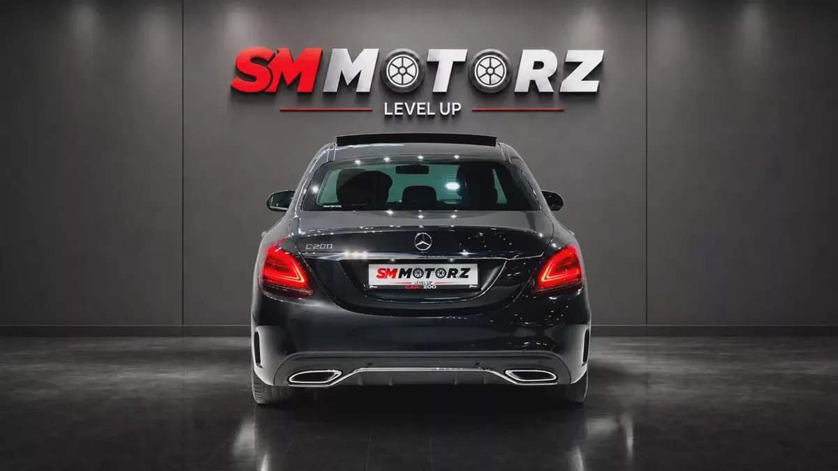 MERCEDES C200 AVANTGRADE 2021 MODEL GCC SPECS WITH FULL MERCEDES SERVICE HISTORY-3-3