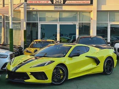 2021 Chevrolet Corvette C8 3LT - GCC Specs - Pristine Condition-0