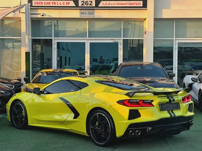 2021 Chevrolet Corvette C8 3LT - GCC Specs - Pristine Condition-4