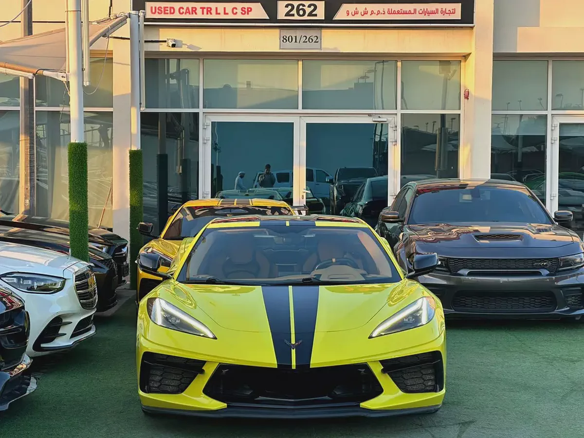 2021 Chevrolet Corvette C8 3LT - GCC Specs - Pristine Condition-1-1