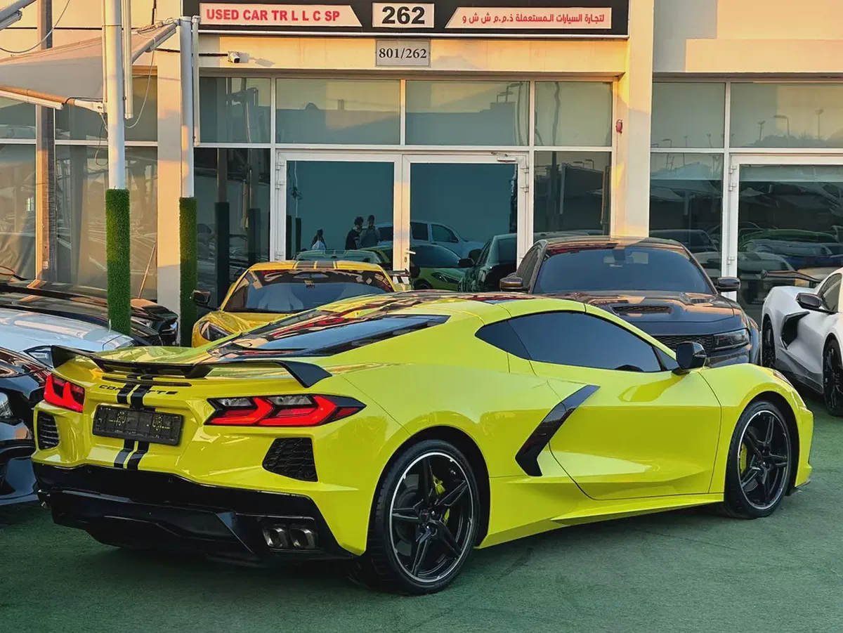 2021 Chevrolet Corvette C8 3LT - GCC Specs - Pristine Condition-5-5