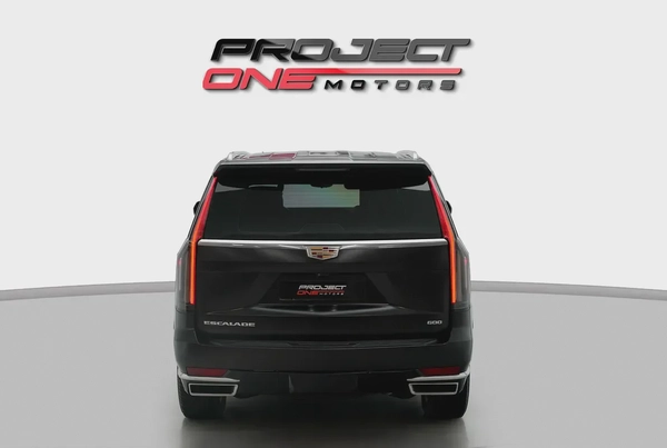 2023 CADILLAC ESCALADE 600 BLACK EDITION WITH WARRANTY AND SERVICE CONTRACT