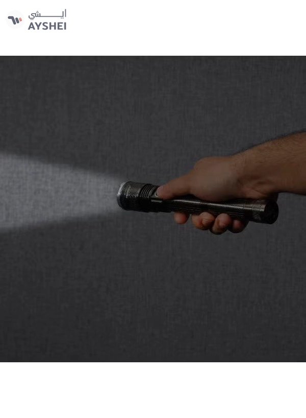GEEPAS Zoomable LED Flashlight ,20W Laser High-Power LEDs, Perfect for Indoor and Outdoor Use, 10 Hours Continuous Working/ with Aluminum Alloy Housing, Type C Charging, Limited Lifetime Warranty