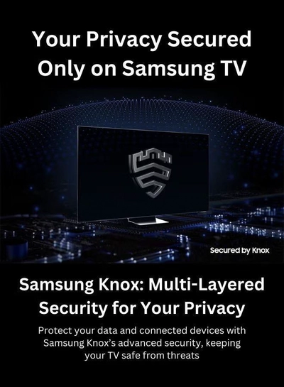 Samsung 85-Inch Crystal UHD DU7000 4K Tizen OS Smart TV with HDR 10+, PurColor, Knox Security With 2.0 Channel Soundbar 30W, HDMI ARC, Bluetooth, USB, MP3, FM Station 85DU7000+SOUNDBAR Black-4