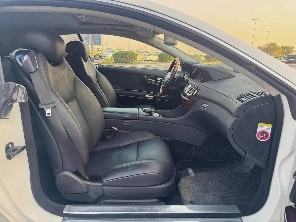 Mercedes-Benz CL 550, 2012, Japanese Specs-11-11