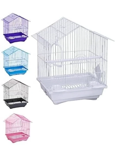 DAYANG Bird Cage (A101) - 30 x 23 x 39cm [Dimension - 30 x 23 x 39cm] Random Color-8