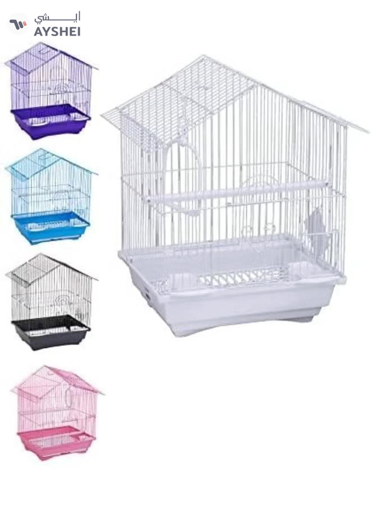 DAYANG Bird Cage (A101) - 30 x 23 x 39cm [Dimension - 30 x 23 x 39cm] Random Color-8-8