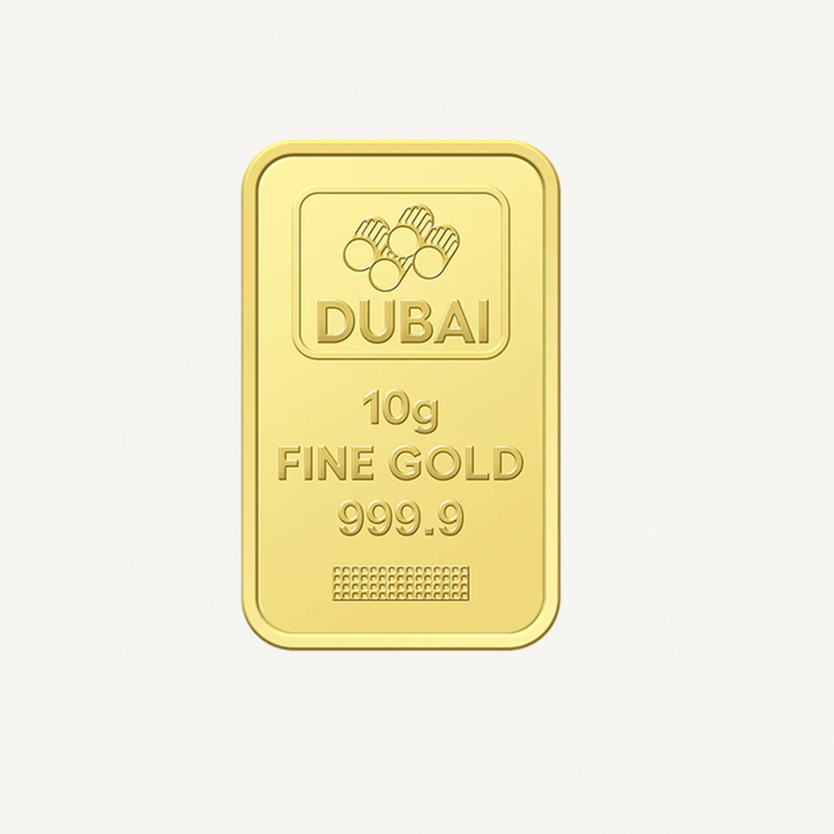 Dubai Gold 10 Grams Pure 999.9 Fine Gold Bar - Variable Design-2-2