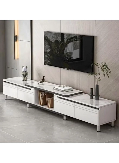 DubaiGallery Living Room Modern Shelf Storage Cabinet Table-2